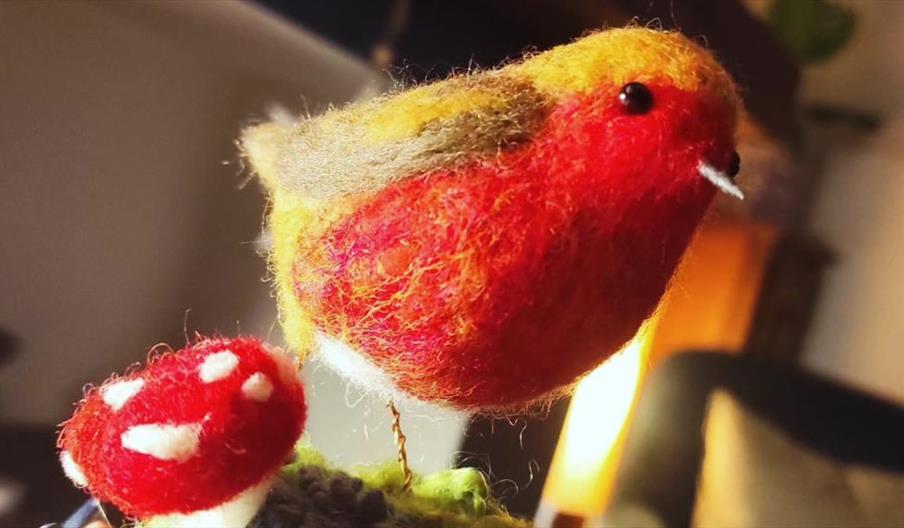 Saturday Needle Felting Workshop – Pottery Animals in Felt