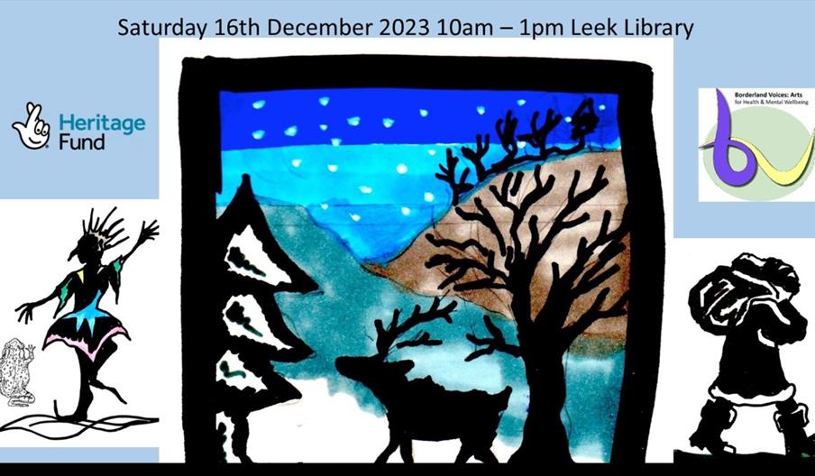 image of Christmas shadow images