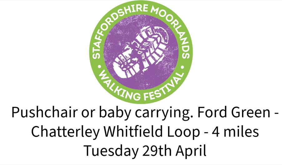 Pushchair or baby carrying. Ford Green - Chatterley Whitfield Loop - 4 miles