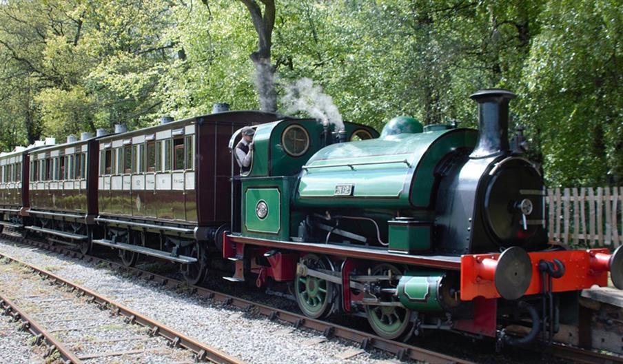 Foxfield Heritage Steam Railway, Blythe Bridge, Stoke-on-Trent, Staffordshire.
