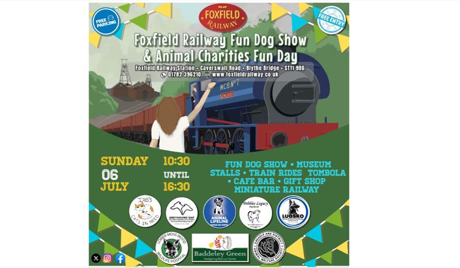 Foxfield Railway Fun Dog Show & Animal Charities Fun Day