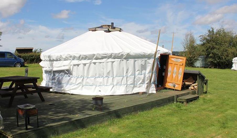 Mongolian Yurt at Glamping West Midlands