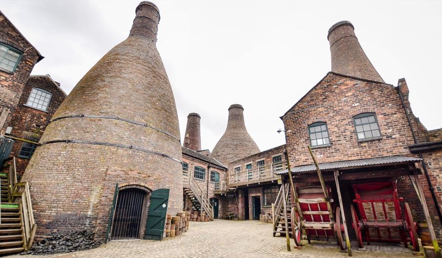 Gladstone Pottery Museum - historic venue for hire for events in Stoke-on-Trent