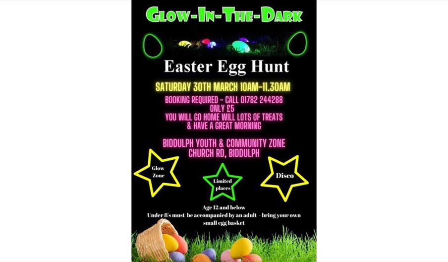 Glow in the Dark Easter Egg Hunt