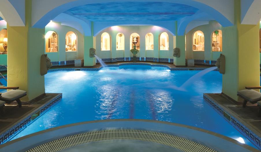 Hydrotherapy pool at Hoar Cross Hall