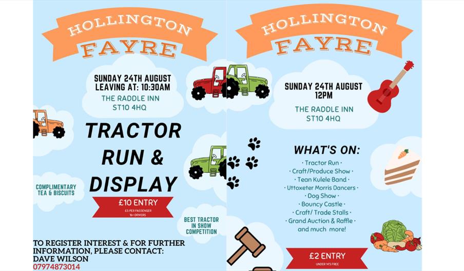 Hollington Fayre & Tractor Run