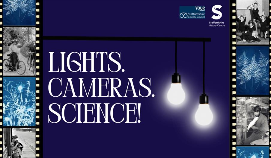 Flyer for Lights, Camera, Science