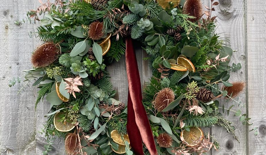 Trentham Gardens Christmas Wreath Making Workshop