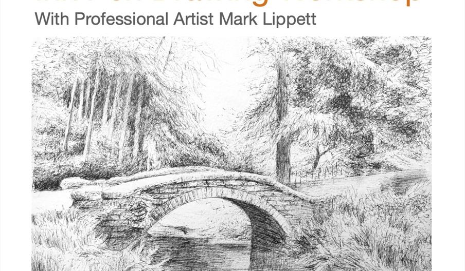 Ink Pen Drawing Workshop: with professional artist Mark Lippett