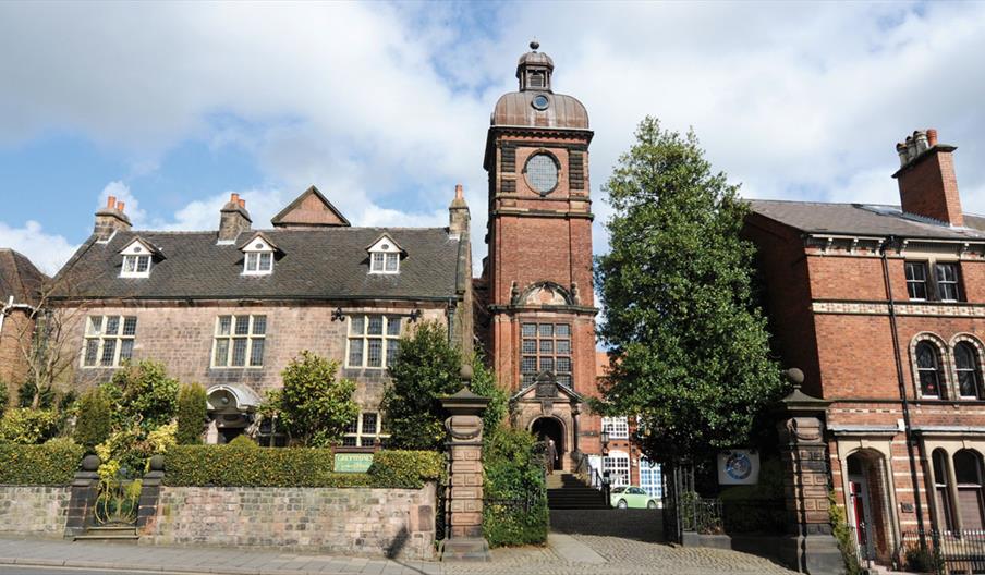 Staffordshire Moorlands Tourist Information Centre is housed in the historic Nicholson Institute in Leek, Staffordshire.