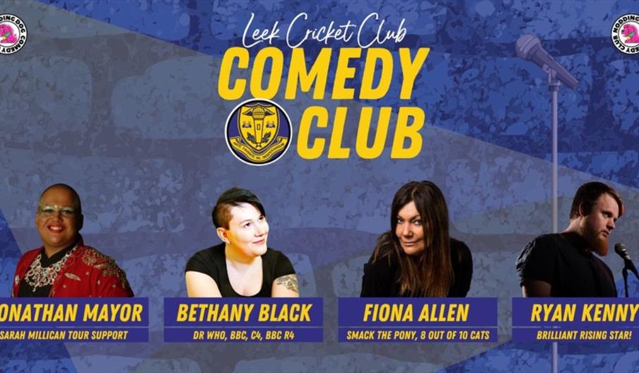 image of 4 comedians