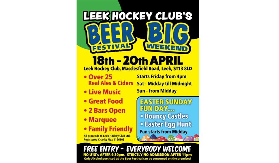Leek Hockey Club's Big Weekend
