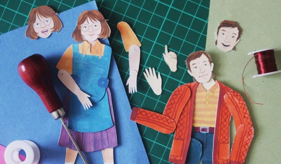 image of paper cut outs