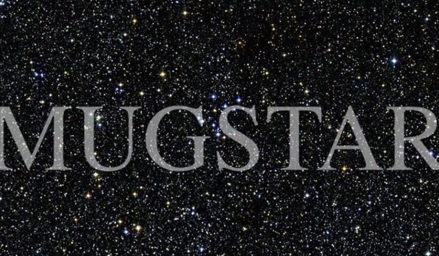 image of Mugstar tile set against galaxy backdrop