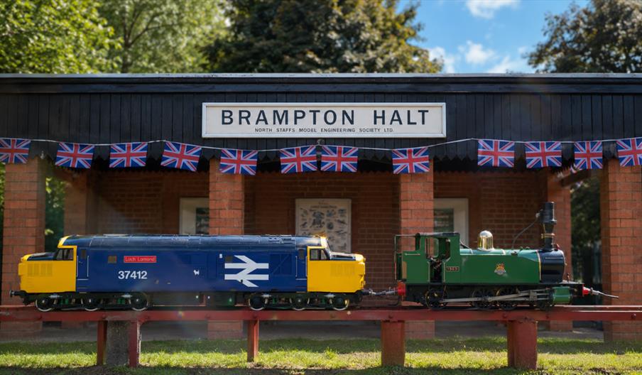 North Staffs Model Engineers - Brampton Park Railway celebtration