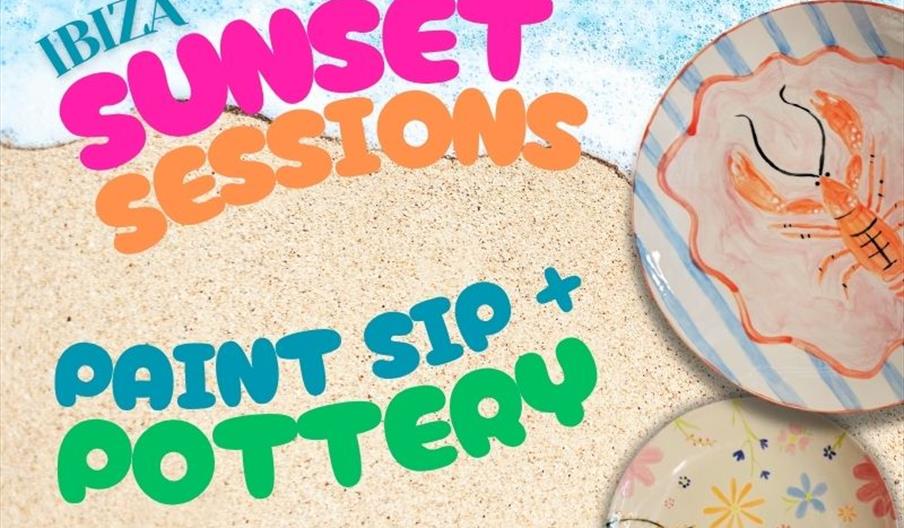 Ibiza Sunset Session - Paint, Sip & Pottery