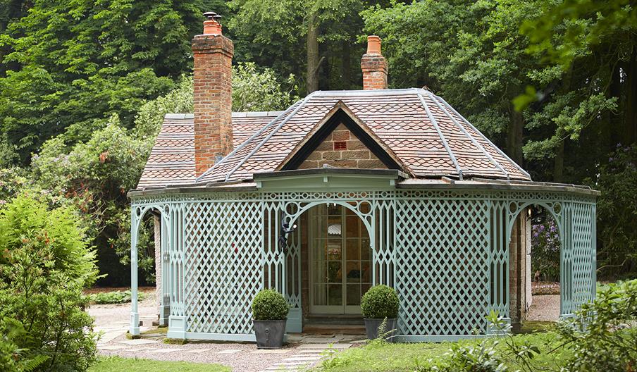 Pink Cottage at Weston Park