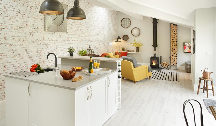 Kitchen in the Potting Shed