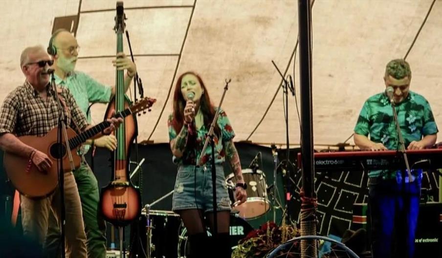 Raintown Seers at Flash Village Hall