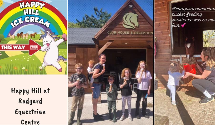 Rudyard Equestrian Centre & Happy Hill Ice cream