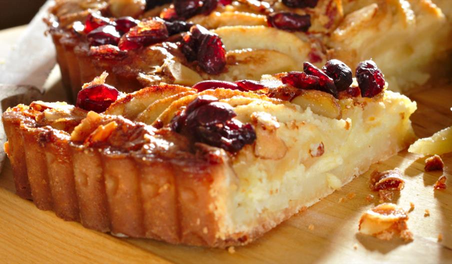 Just one of the delightful treats you can learn how to bake on the Scandinavian Baking Course at Perrys Field to Fork, Staffordshire