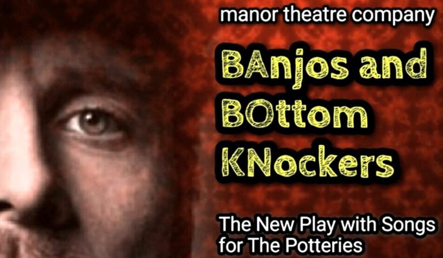 A poster for the Banjos and Bottom Knockers play
