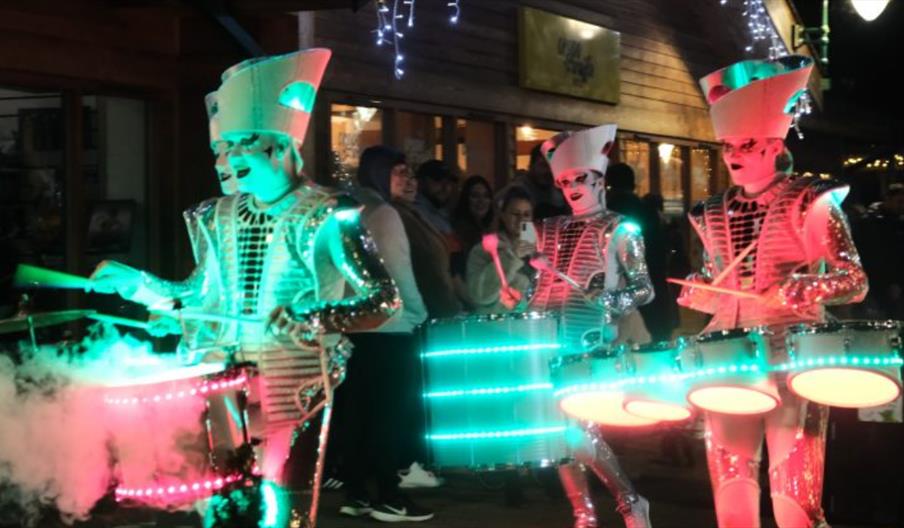 Christmas Light Switch On at Trentham Shopping Village