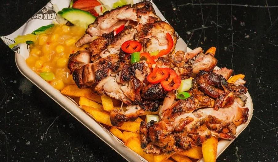 Some of the tasty-looking street food on offer at Digbeth Dining Club, McArthurGlen West Midlands, Staffordshire