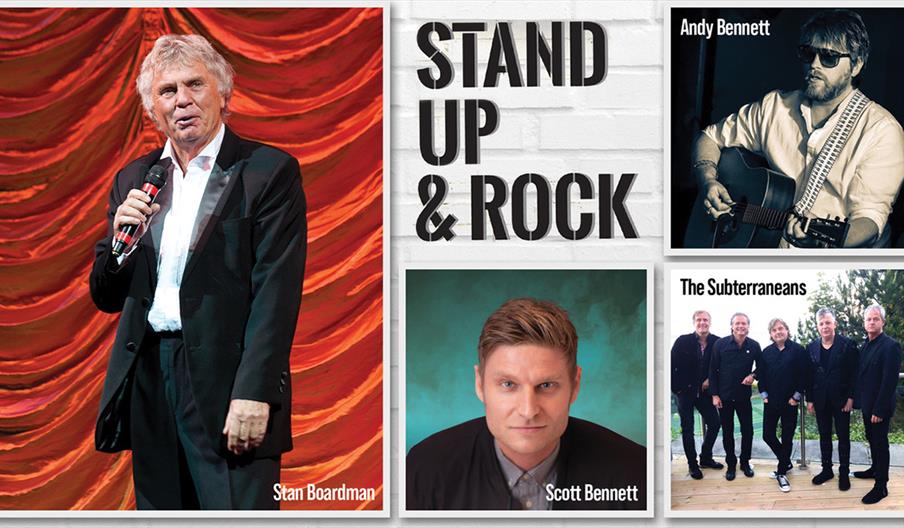 Poster featuring Stan Boardman, Scott Bennett and The Subterraneans