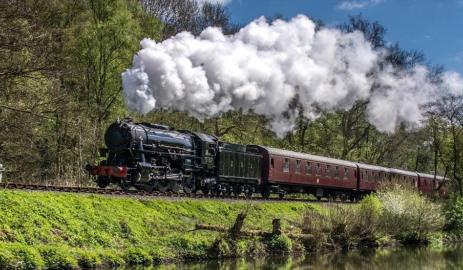image of the Churnet Valley Railway's Steam Train & Railway Carriages