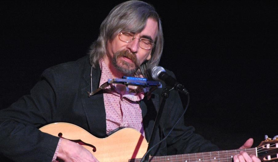 John Tams in action on stage