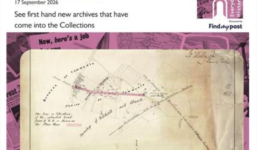 Image of a map with text
