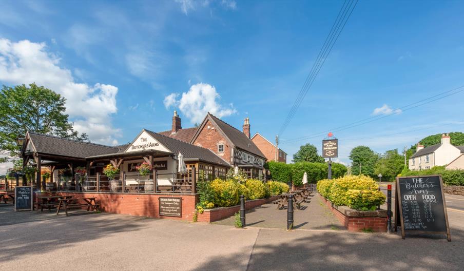 The Butchers Arms public house in Forsbrook