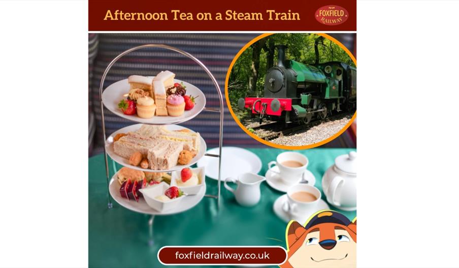 Afternoon Tea at Foxfield Railway