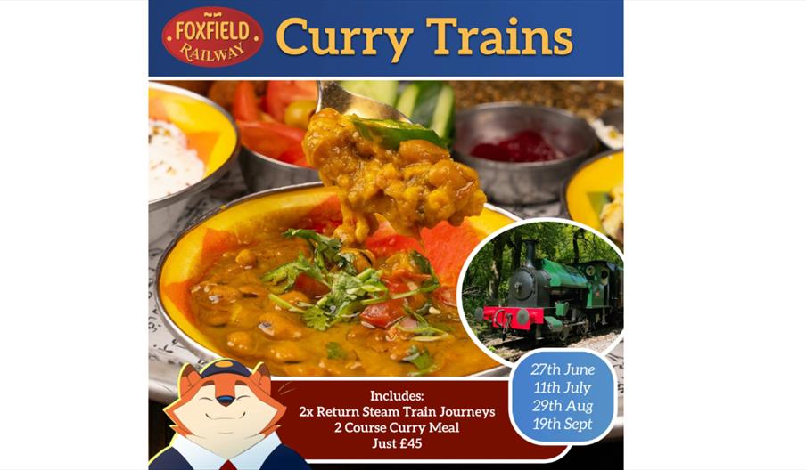 Curry Trains at Foxfield Railway
