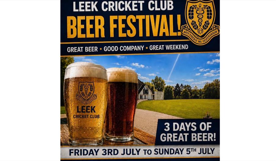 Leek Cricket Club Beer Festival