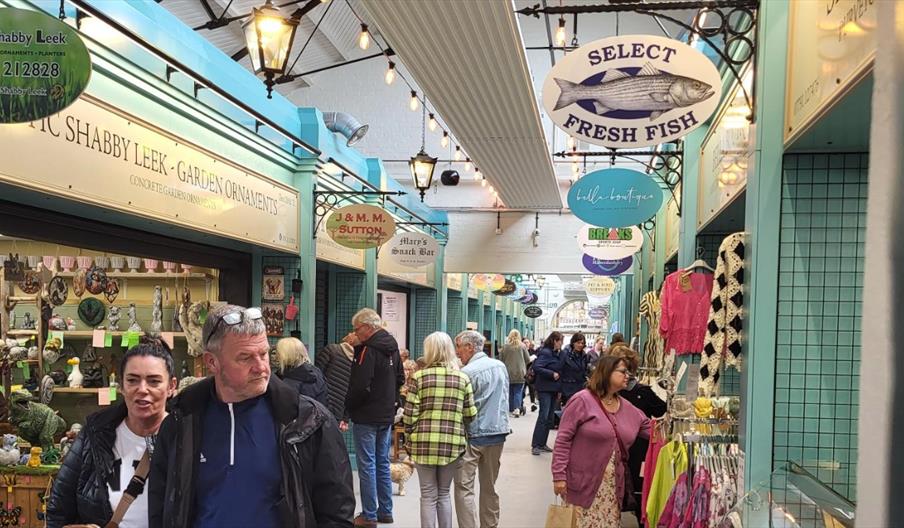 Leek Indoor Butter and Trestle Market