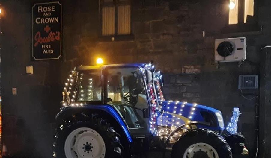 Christmas Lights Tractor Run