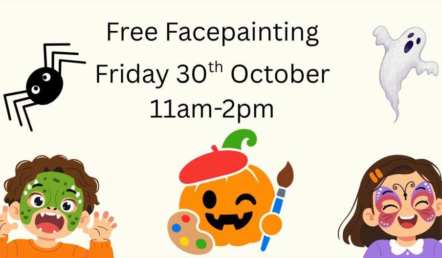 Free Face Painting at Leek Indoor Market