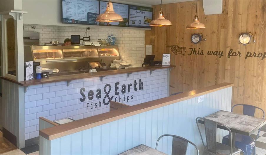Sea & Earth Fish & Chips