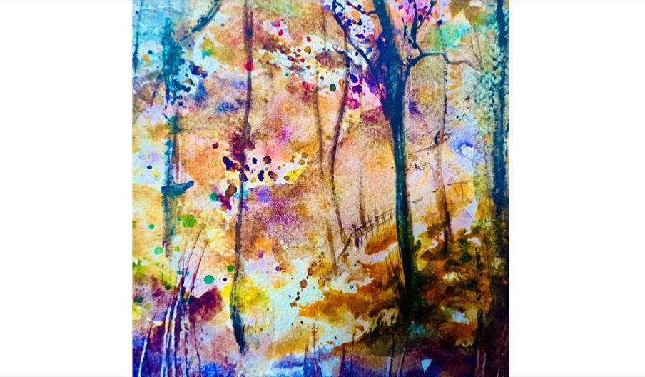 Water colour painting
