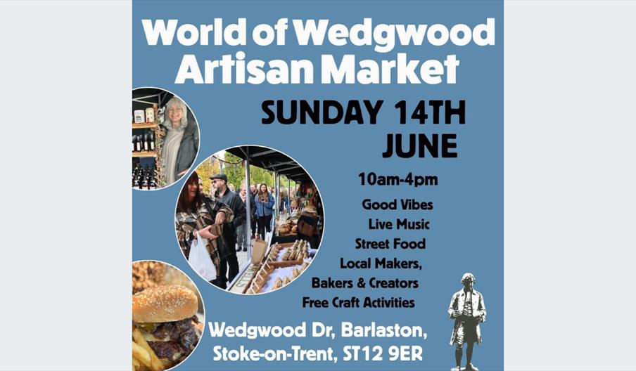 World of Wedgwood Artisan Market Poster