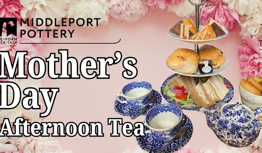 Mother's day afternoon tea poster