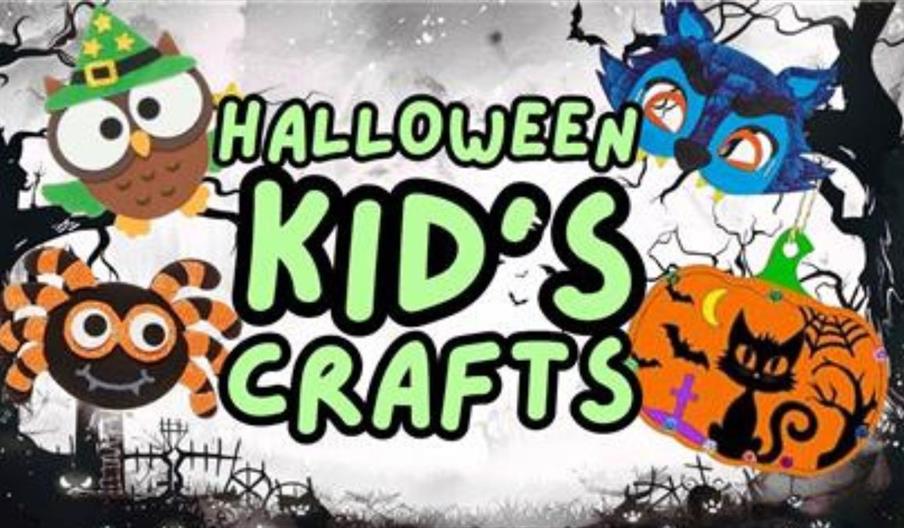 spooky Halloween characters