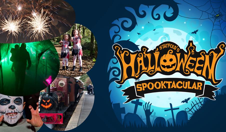 Image shows a graphic for Halloween Spooktacular