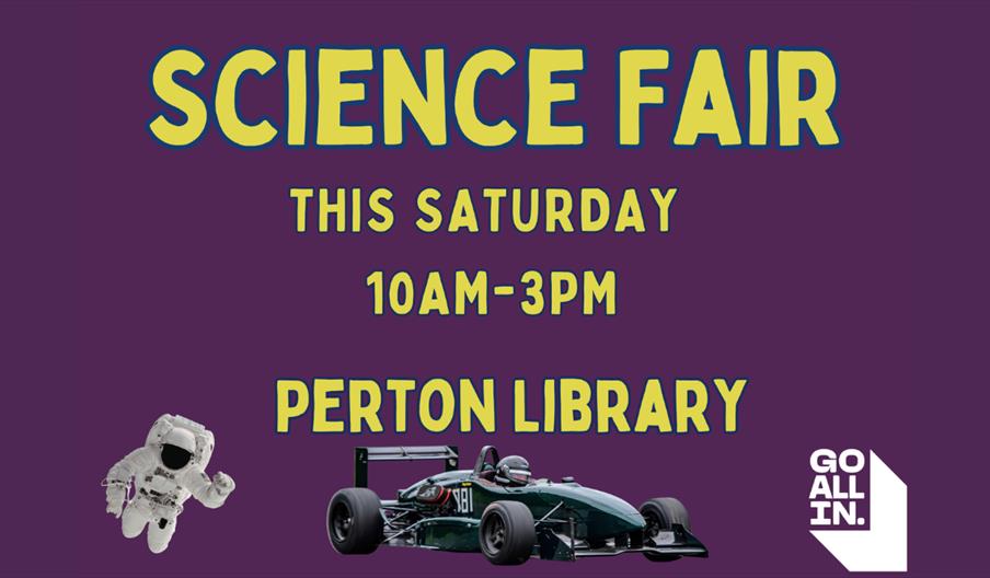 Perton Library Science fair poster