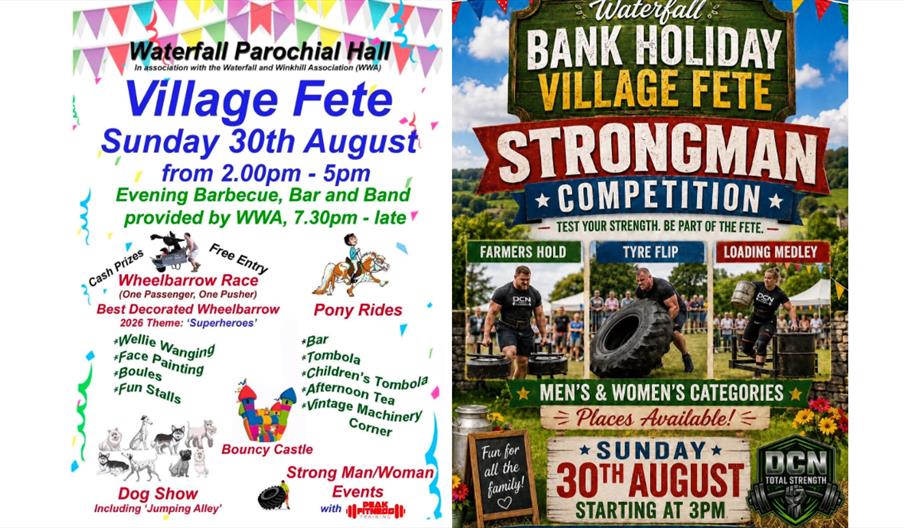 Waterfall Bank Holiday Village Fete
