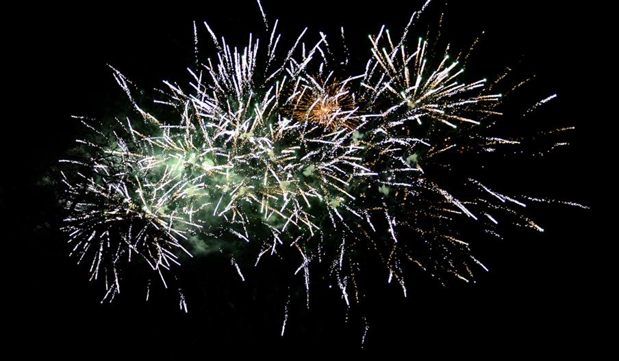Witness a spectacular fireworks display at Weston Park