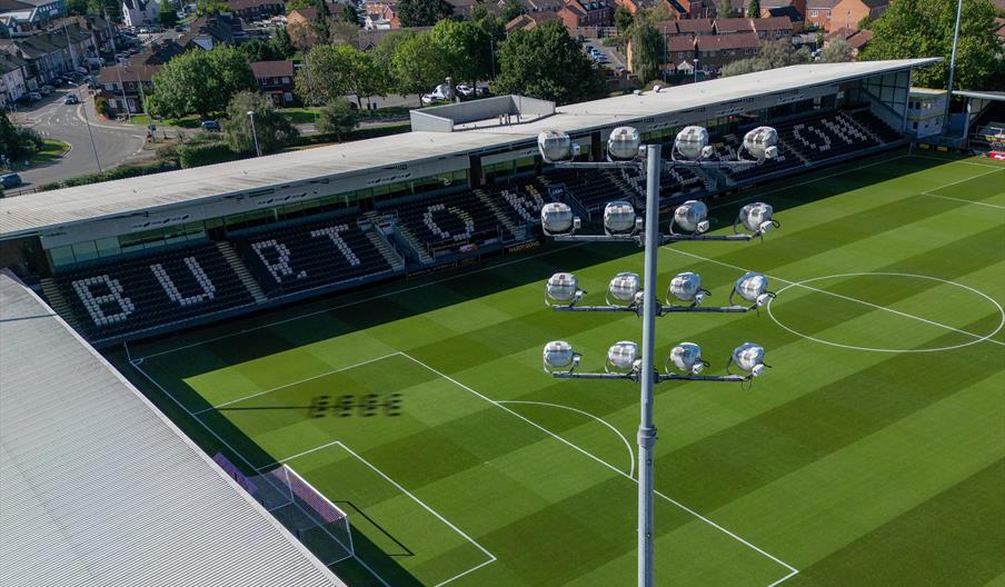 Burton Albion Exterior View of the pitch