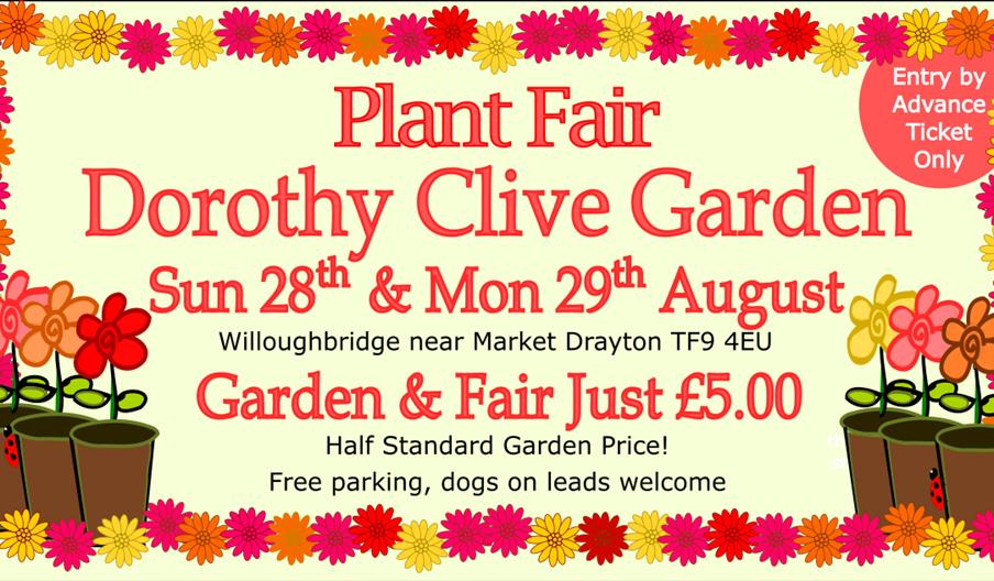 Summer Plant Fair - Dorothy Clive Garden
